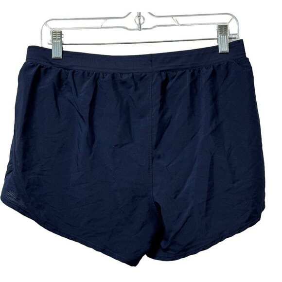 Under Armour Heat Gear Loose Shorts Women’s Size Med Blue Running Sporty Active - Picture 2 of 14